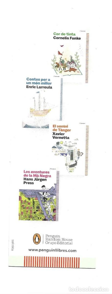 Coleccionismo marcap&aacute;ginas: MARCAP&Aacute;GINAS EDITOR PENGUILLIBRES LITARVER - Foto 2