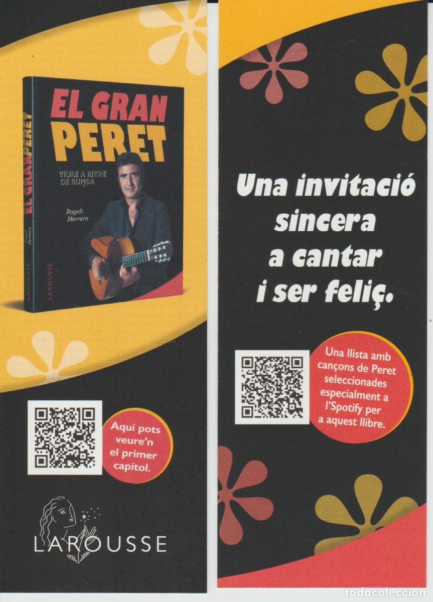 Coleccionismo Marcap&aacute;ginas: MARCAPAGINAS. PUNT DE LLIBRE - EL GRAN PERET - ED. LAROUSSE