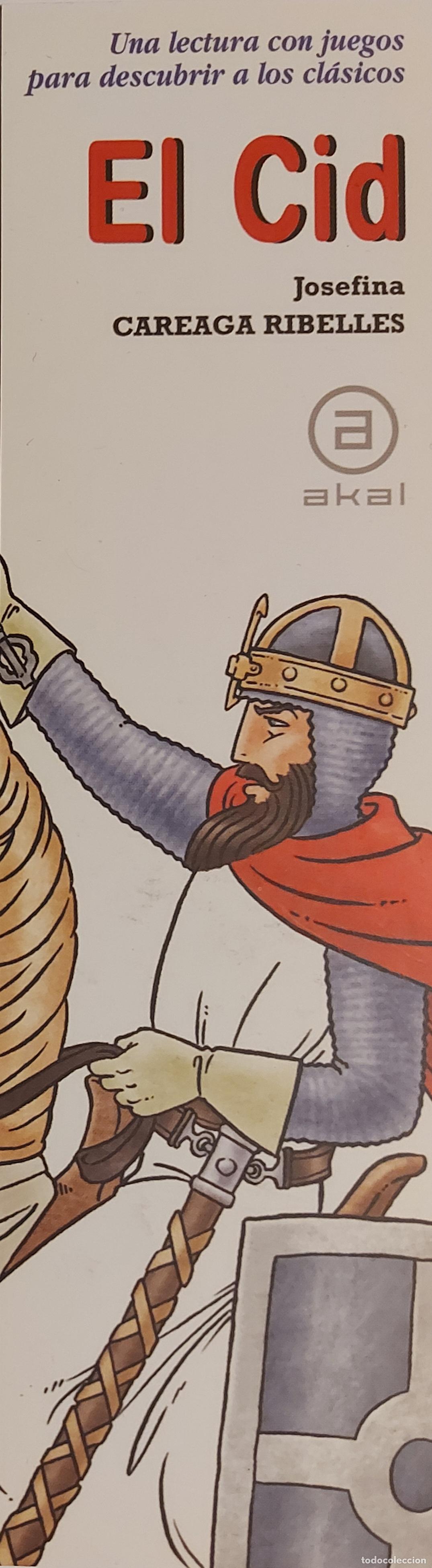 Coleccionismo marcap&aacute;ginas: MARCAP&Aacute;GINAS - AKAL - EL CID - Foto 1