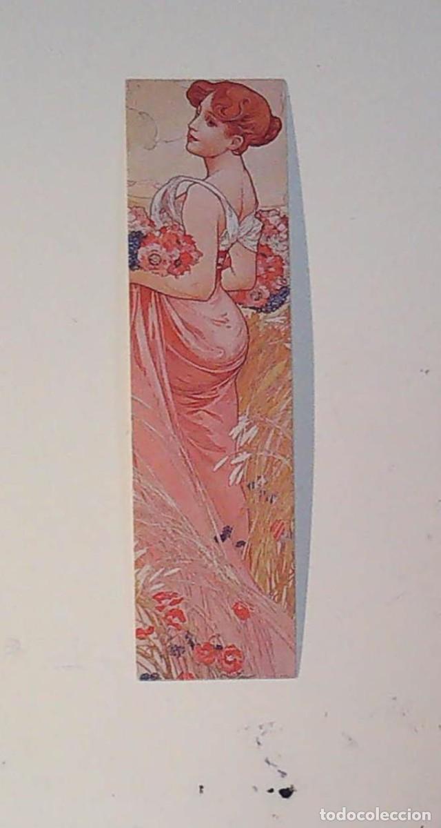 Collectionnisme Marque-pages: MARCAPAGINAS MUCHA ILUSTRACION VINTAGE ART DECO MUC08
