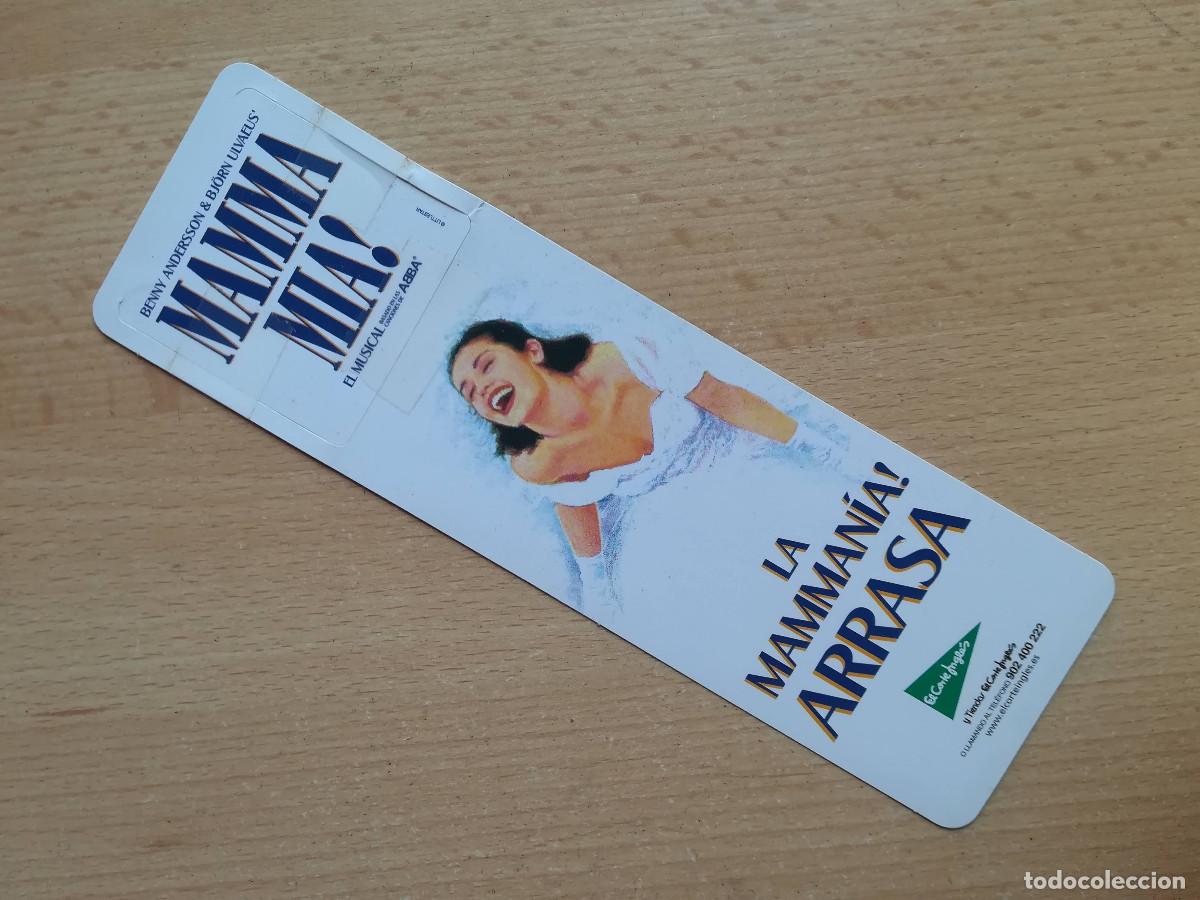 Coleccionismo Marcap&aacute;ginas: Marcap&aacute;ginas Mamma Mia! Abba. El musical. El corte ingl&eacute;s.