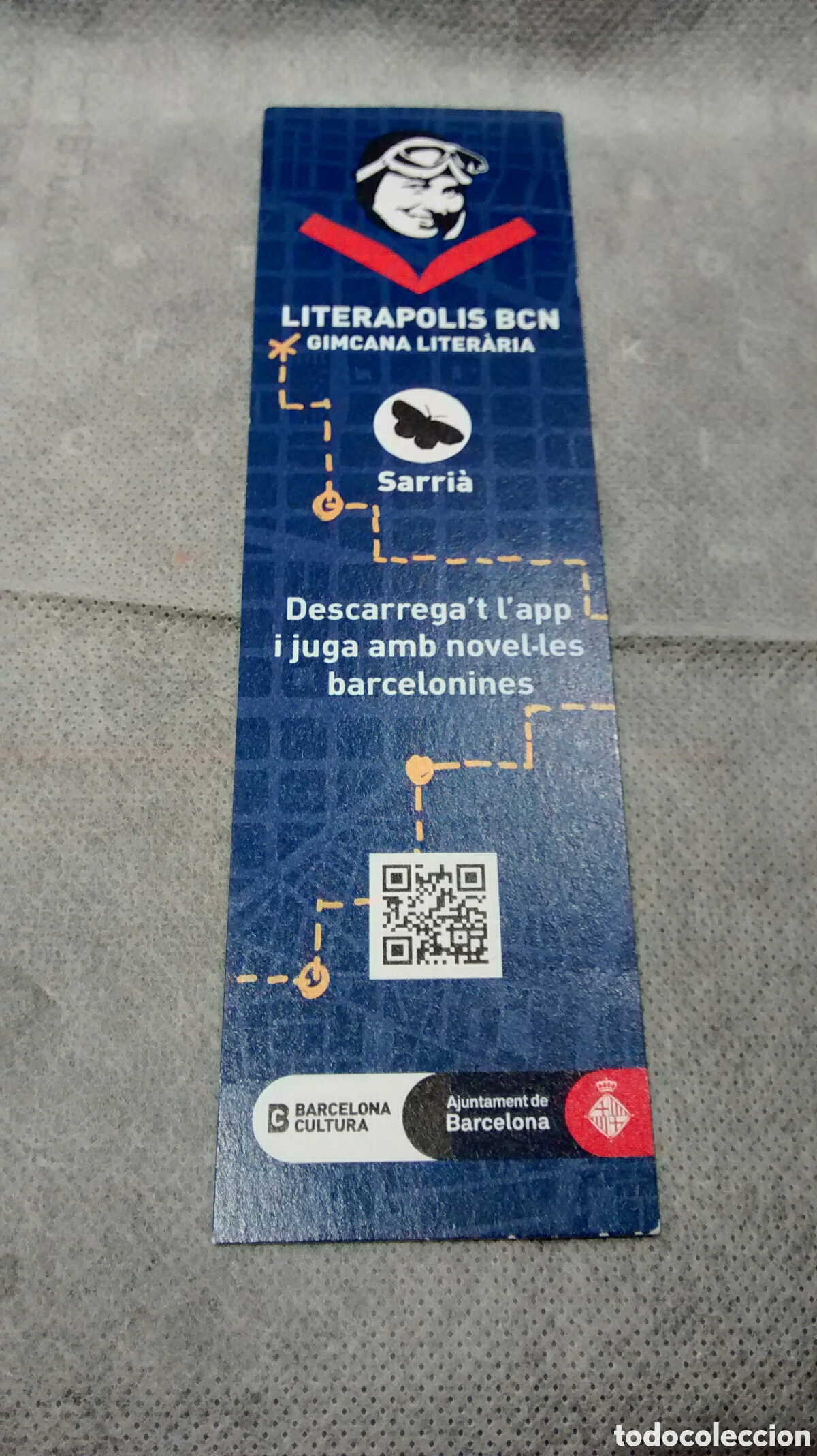 Collectionnisme Marque-pages: MARCAPAGINAS LITERAPOLIS BCN GIMCANA LITERARIA SARRIA 2018