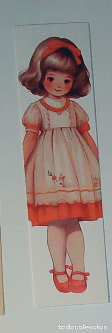 Coleccionismo Marcap&aacute;ginas: MARCAPAGINAS LOVELLY DOLL VINTAGE FASHION KAWAI CUTE OLD REC01