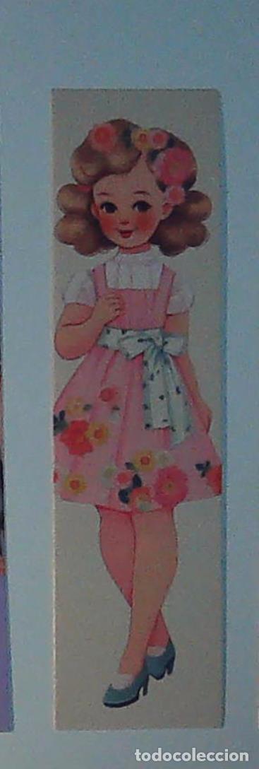 Coleccionismo Marcap&aacute;ginas: MARCAPAGINAS LOVELLY DOLL VINTAGE FASHION KAWAI CUTE OLD REC08