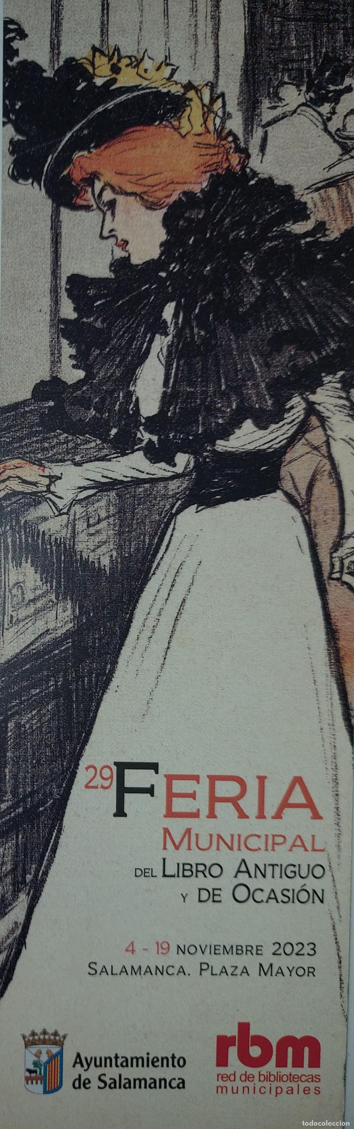 Coleccionismo marcap&aacute;ginas: MARCAPAGINAS - 28 FERIA DEL LIBRO ANTIGUO DE SALAMANCA-