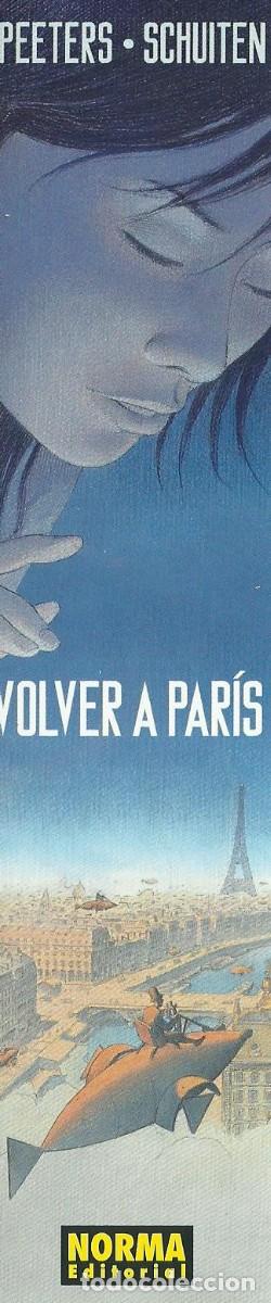 Collectables Bookmark: Marcapaginas editorial Norma volver a Paris