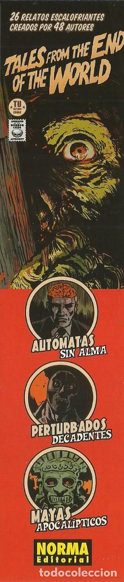 Collectables Bookmark: Marcapaginas editorial Norma Tales from the end of the World