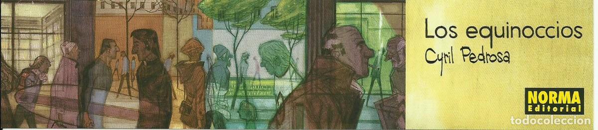 Collectables Bookmark: Marcapaginas editorial Norma los equinoccios