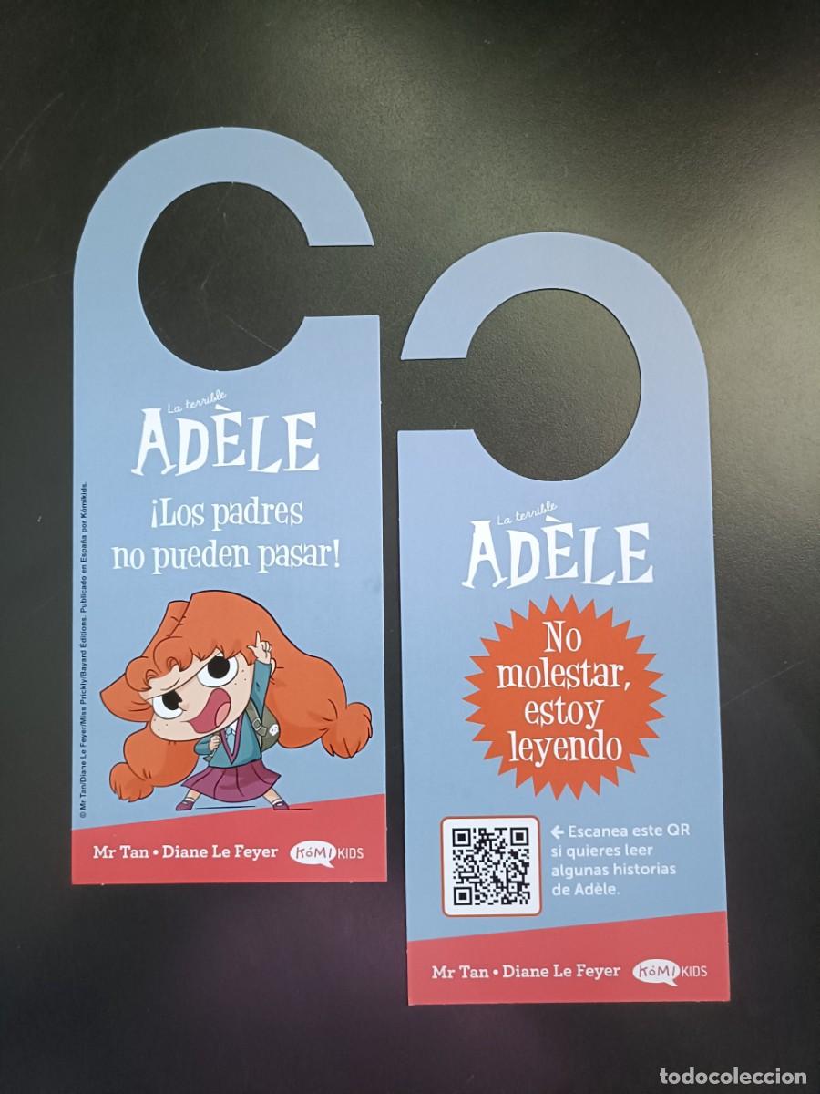 Coleccionismo marcap&aacute;ginas: MARCAP&Aacute;GINAS - K&Oacute;MI KIDS - LA TERRIBLE ADELE - TROQUELADO - Foto 1