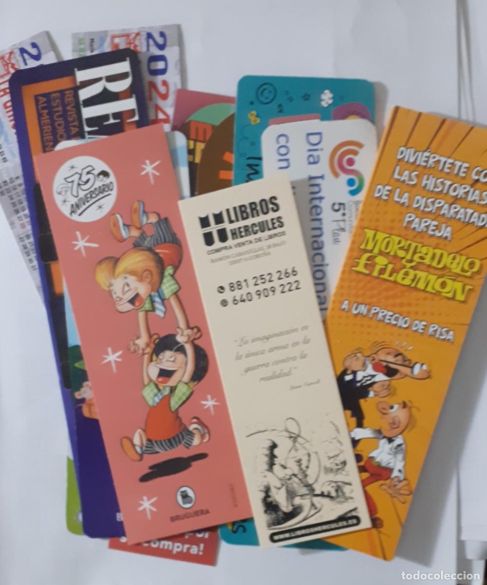 Coleccionismo Marcap&aacute;ginas: LOTE DE MARCAP&Aacute;GINAS-RAROS-MUNDO DEL LIBRO-DEL C&Oacute;MIC-MORTADELO-ZIPI Y ZAPE-VEA-LEA-0450