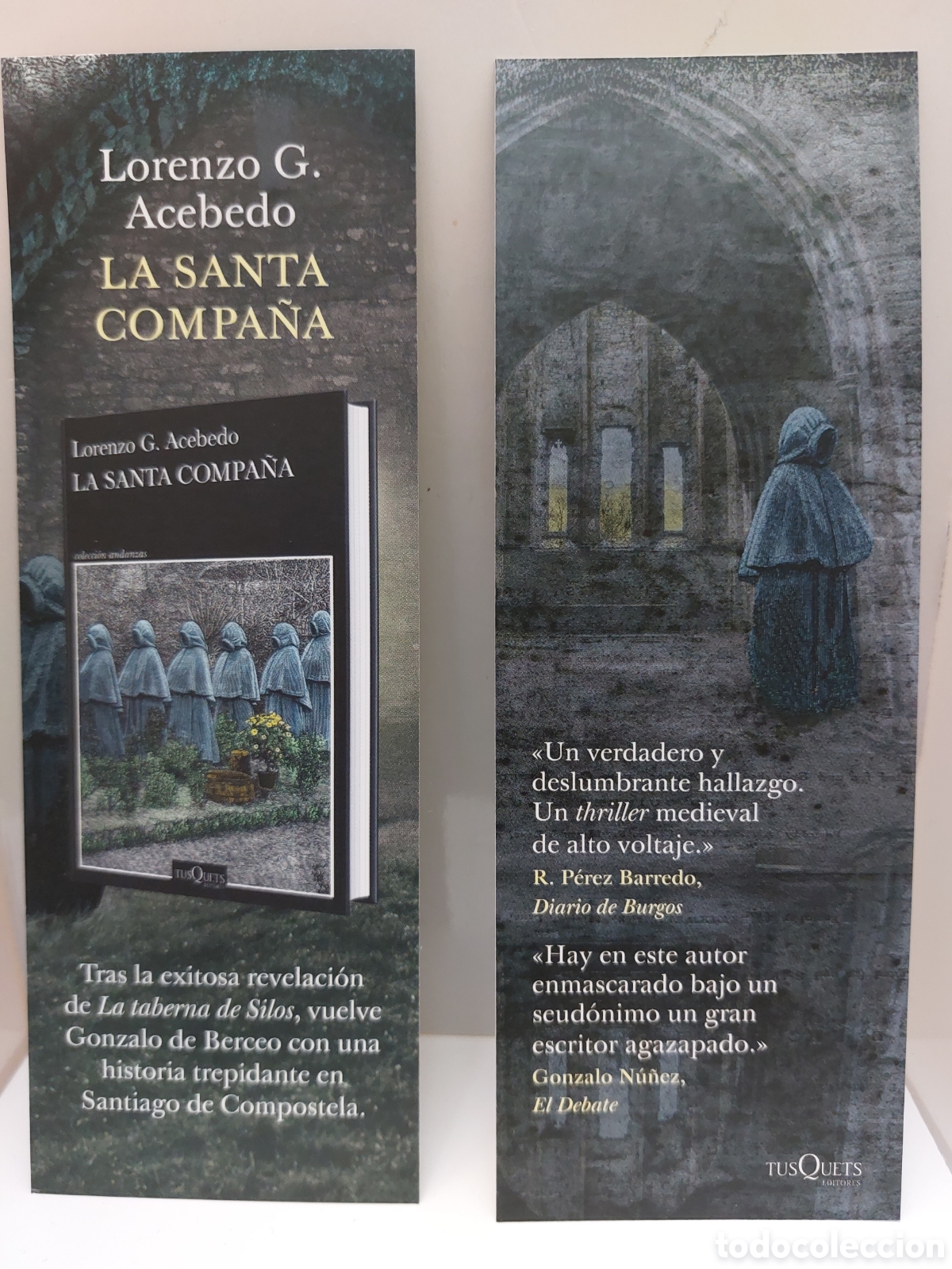 Collectables Bookmark: Marcap&aacute;ginas La Santa Compa&ntilde;a