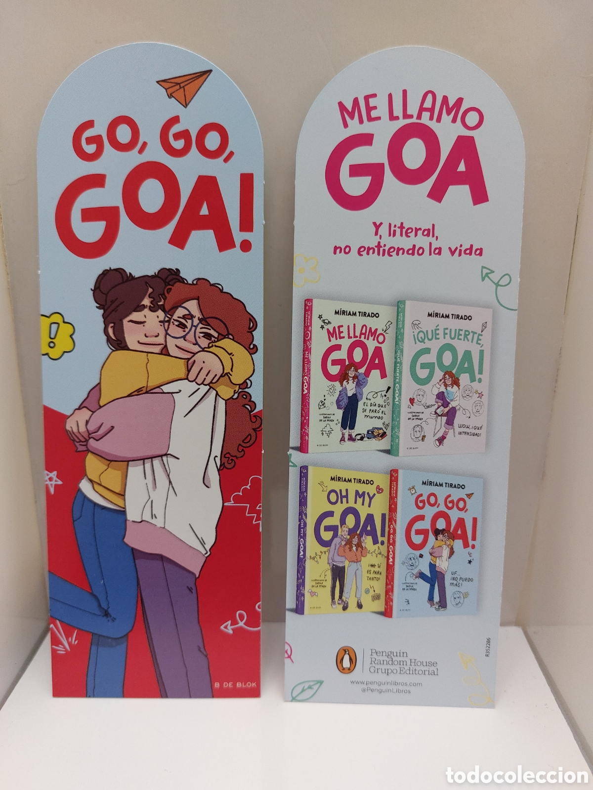 Sammeln von Lesezeichen: Marcap&aacute;ginas Me llamo Goa