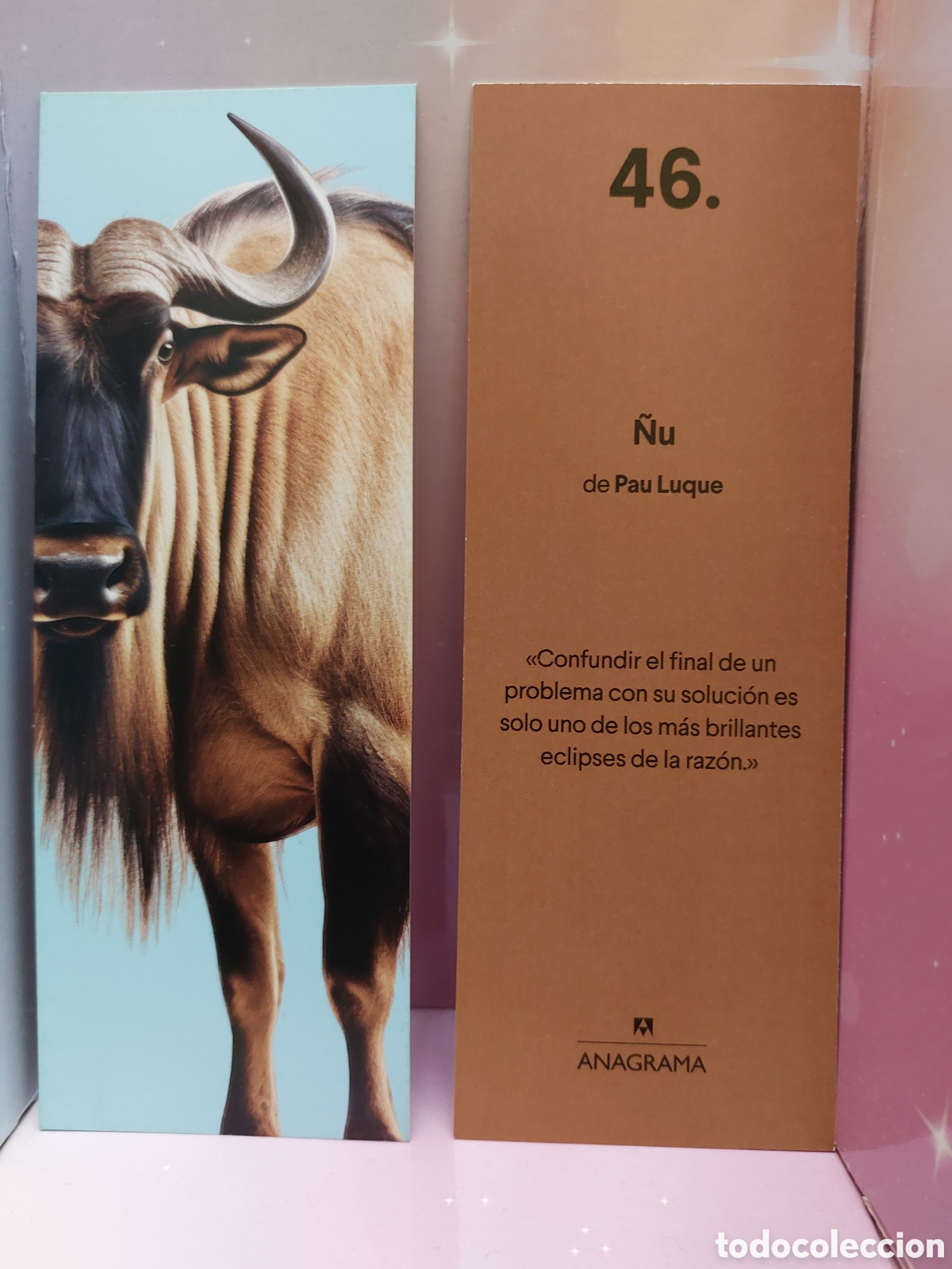 Coleccionismo marcap&aacute;ginas: Marcap&aacute;ginas &Ntilde;u de Pau Luque - Foto 1