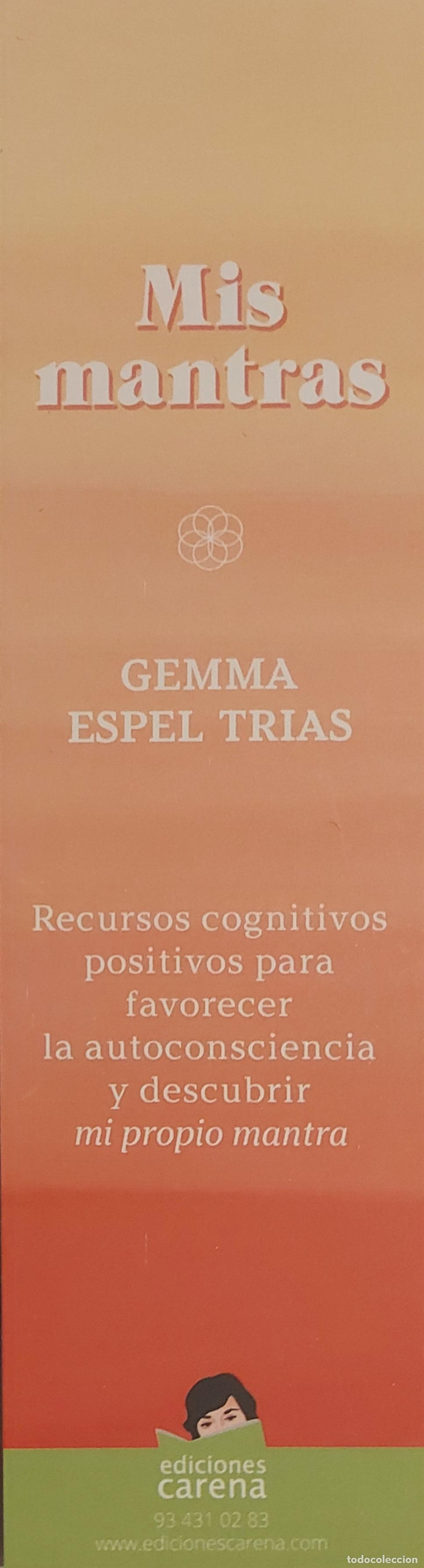 Collectables Bookmark: MARCAPAGINAS - CARENA - MIS MANTRAS