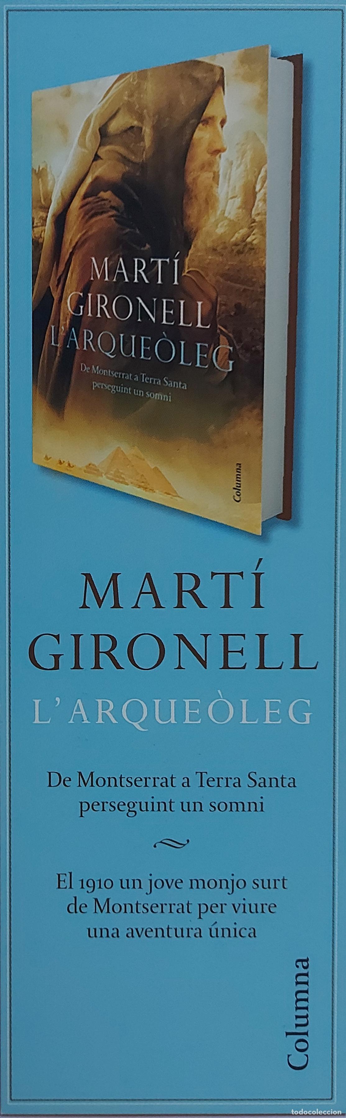 Sammeln von Lesezeichen: MARCAPAGINAS - COLUMNA - EL PONT DELS JUEUS - MARTI GIRONELL