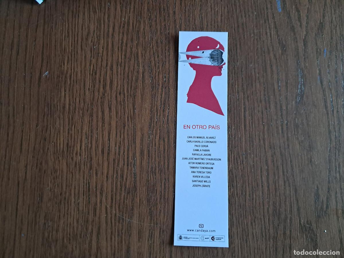 Collectables Bookmark: marcap&aacute;ginas, punto de libro, en otro pa&iacute;s, aecid, candaya.