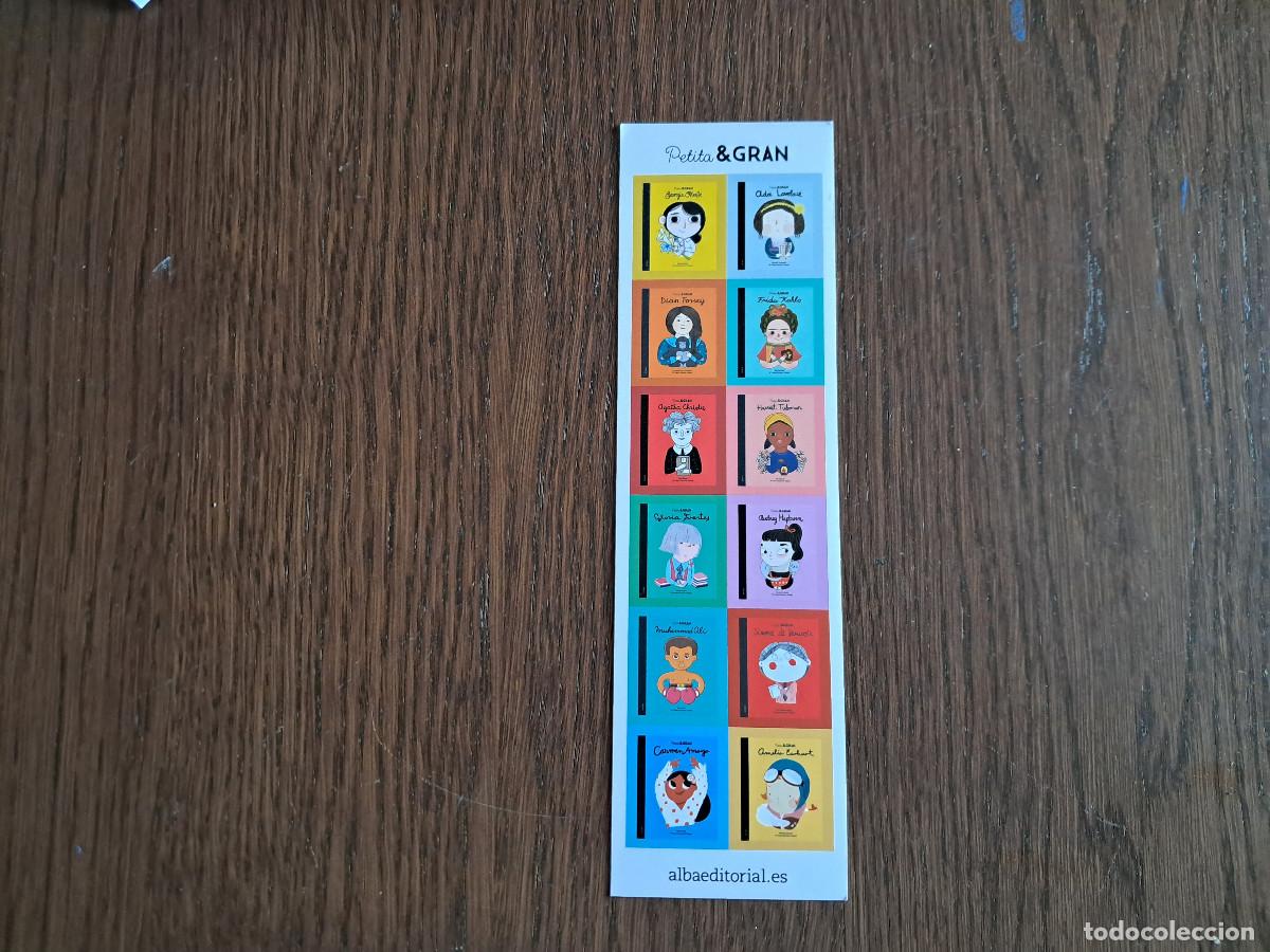 Collectables Bookmark: marcap&aacute;ginas, punto de libro, Petita & gran, Alba editorial.