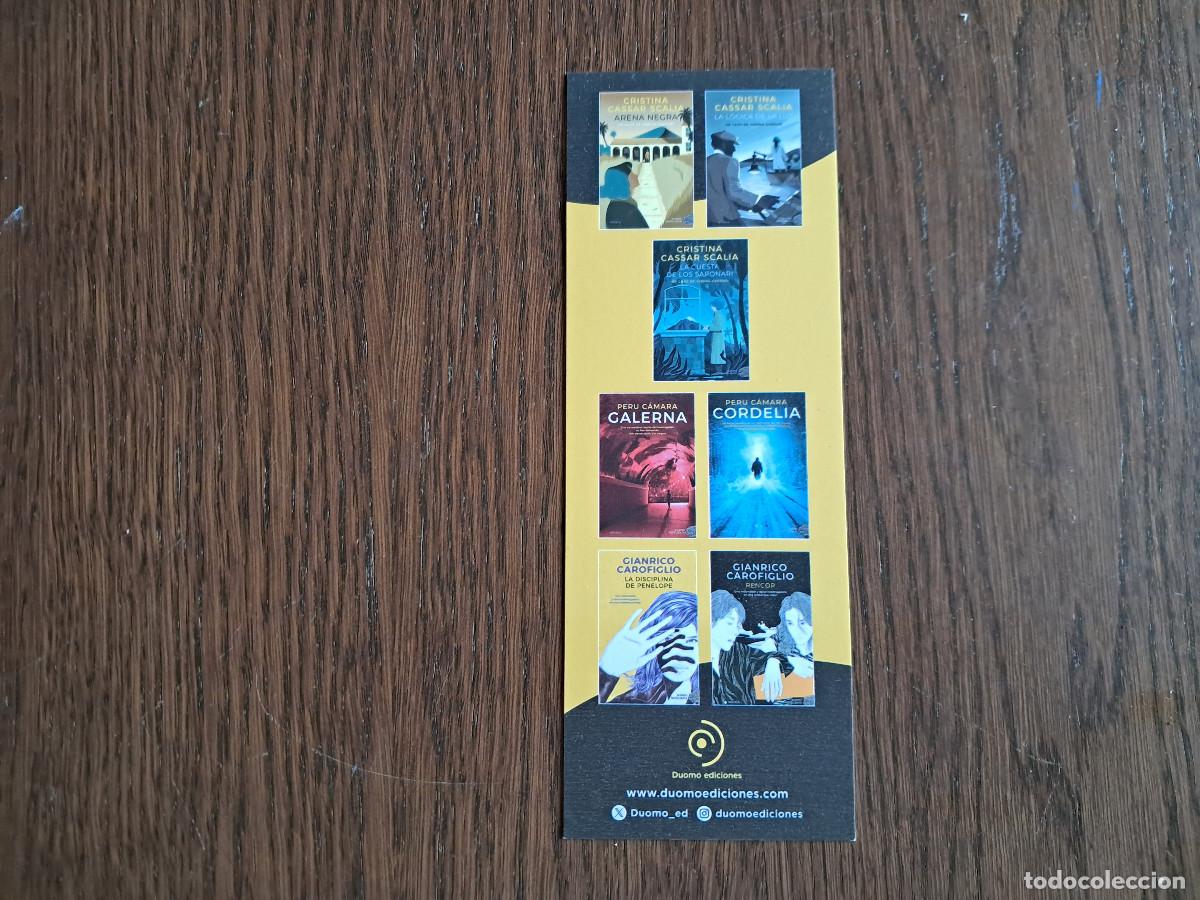 Collectables Bookmark: marcap&aacute;ginas, punto de libro, duomo ediciones, lo mejor de la novela negra espa&ntilde;ola e italiana.