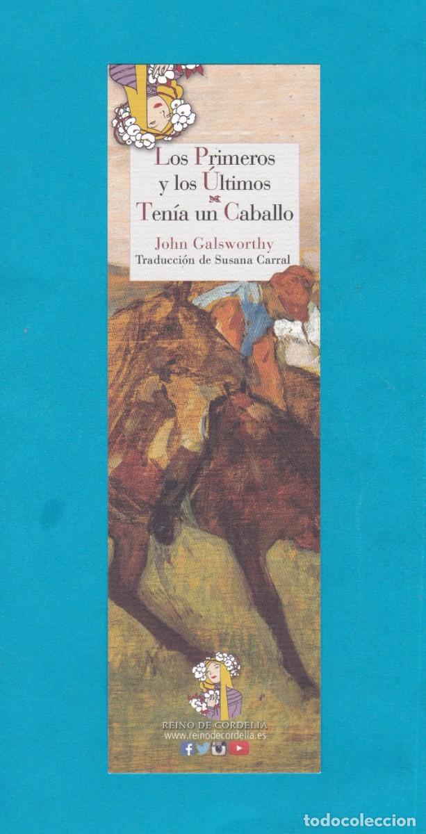 Collectables Bookmark: Marcapaginas editorial Reino de Cordelia los primeros y los &uacute;ltimos ten&iacute;an Caballo