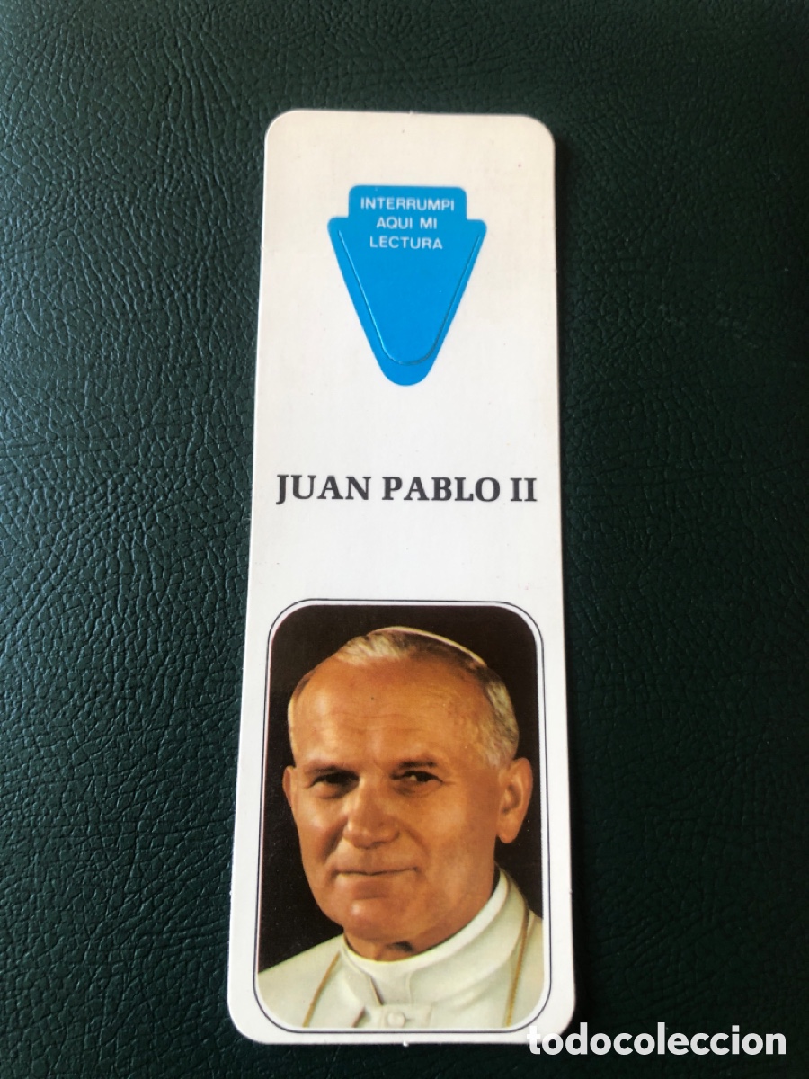 Coleccionismo Marcap&aacute;ginas: Marcap&aacute;ginas Juan Pablo II. AFA R-92. ASM