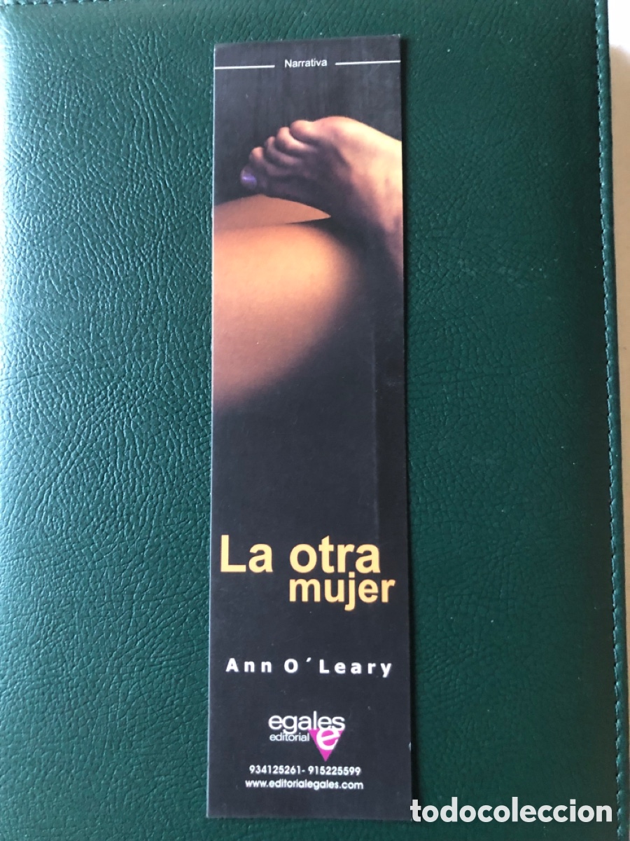 Collectionnisme Marque-pages: Marcap&aacute;ginas Libro. La otra mujer. Egales editorial. ASM