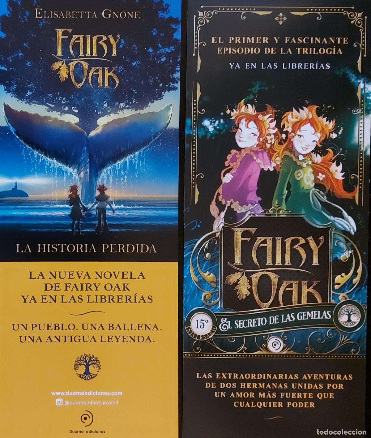 Collezionismo Segnalibri: MARCAP&Aacute;GINAS - DUOMO - FAIRY OAK EL SECRETO DE LAS GEMELAS