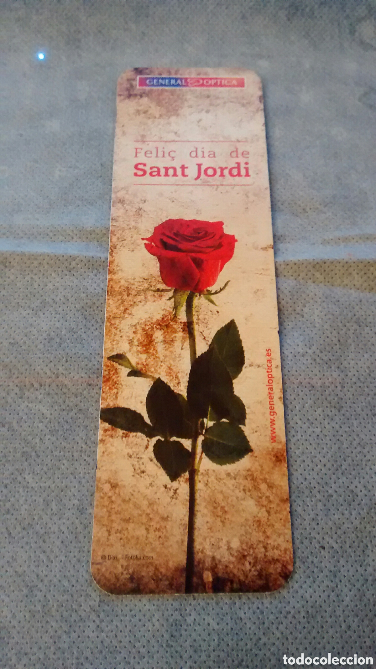 Collezionismo Segnalibri: MARCAPAGINAS GENERAL OPTICA-SANT JORDI