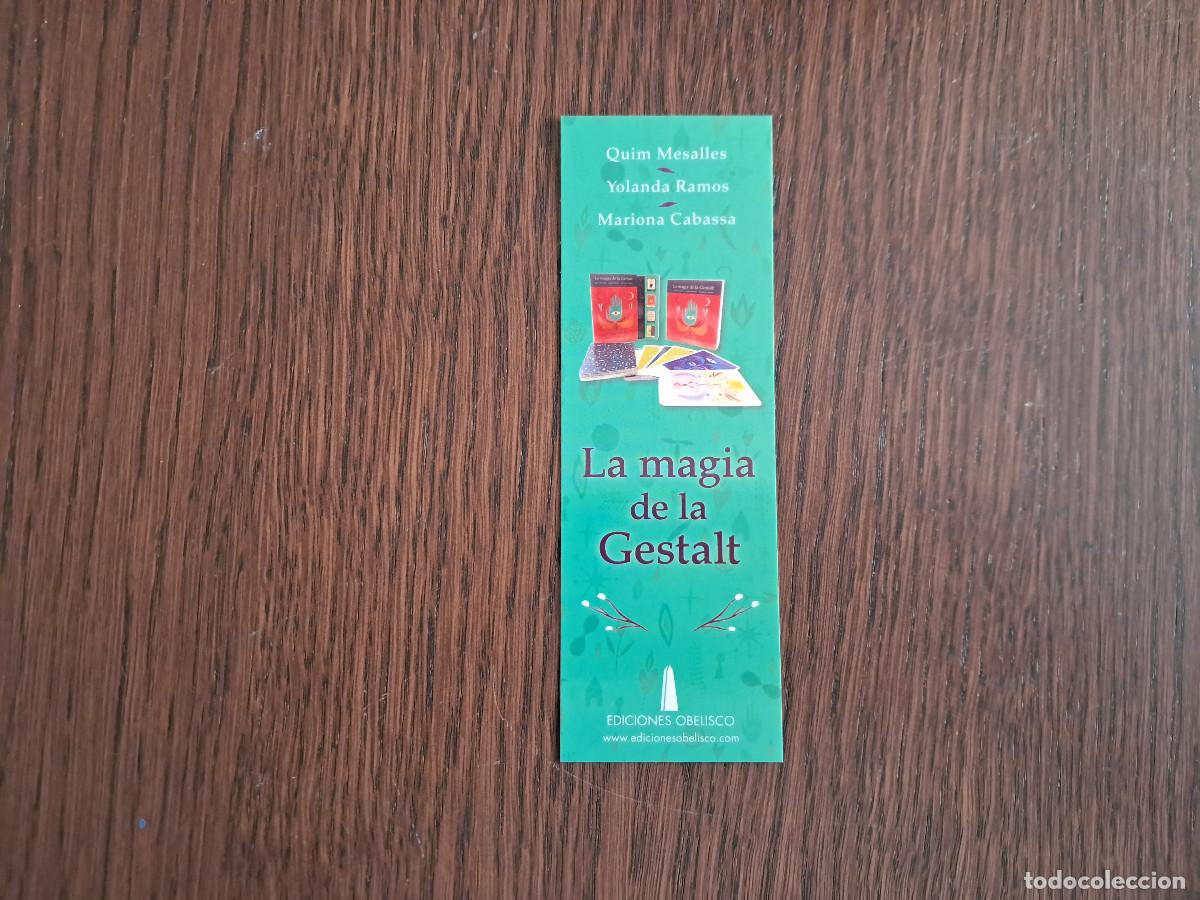 Collezionismo Segnalibri: marcap&aacute;ginas, punto de libro, La magia de la Gestalt, ediciones Obelisco.