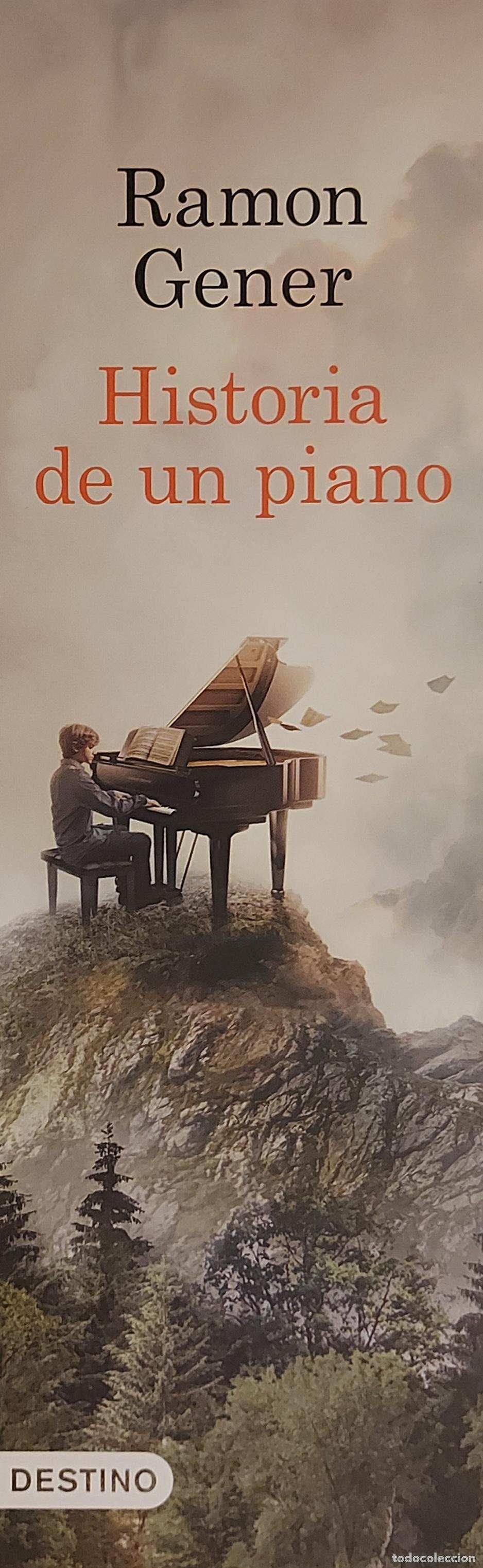 Collectables Bookmark: MARCAPAGINAS - DESTINO - HISTORIA DE UN PIANO - RAMON GENER