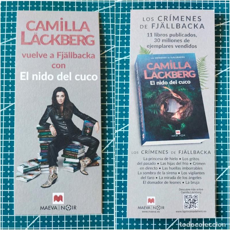 Coleccionismo Marcap&aacute;ginas: MARCAPAGINAS EL NIDO DEL CUCO - CAMILLA LACKBERG