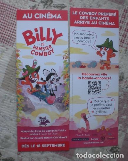 Coleccionismo marcap&aacute;ginas: marcap&aacute;ginas infantil Billy hamster cowboy - Foto 1