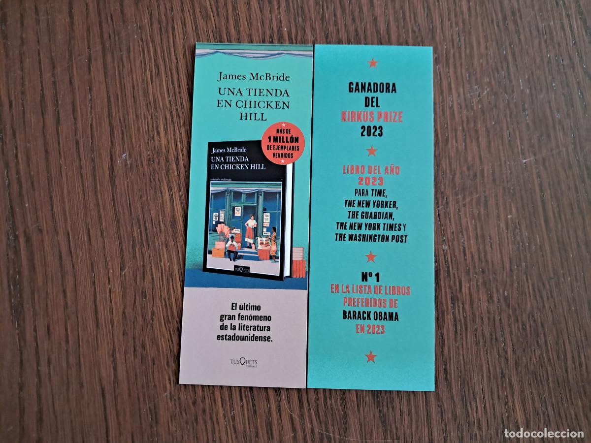 Coleccionismo Marcap&aacute;ginas: marcap&aacute;ginas, punto de libro, Una tienda en Chicken Hill, James McBride. Tusquets.