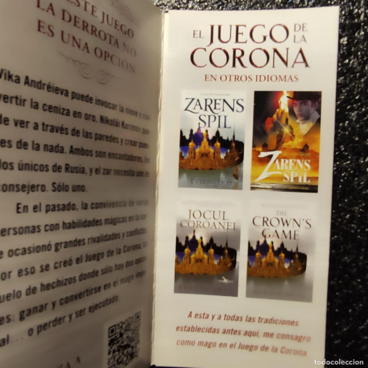 Coleccionismo marcap&aacute;ginas: MARCAPAGINAS . El Juego de la Corona ** Evelyn Skye ** TRIPTICO - Foto 2