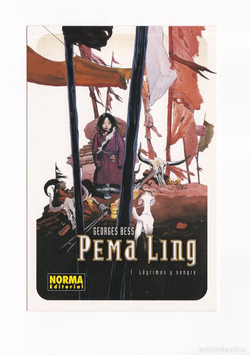 Marcapaginas editorial Norma formato postal Pema Ling