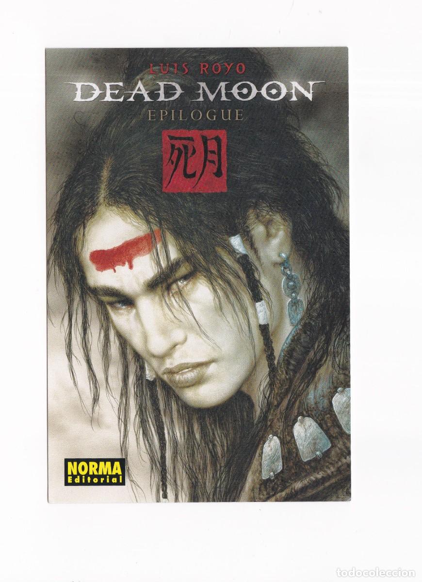 Coleccionismo marcap&aacute;ginas: Marcapaginas editorial Norma formato postal Dead Moon epilogue - Foto 1