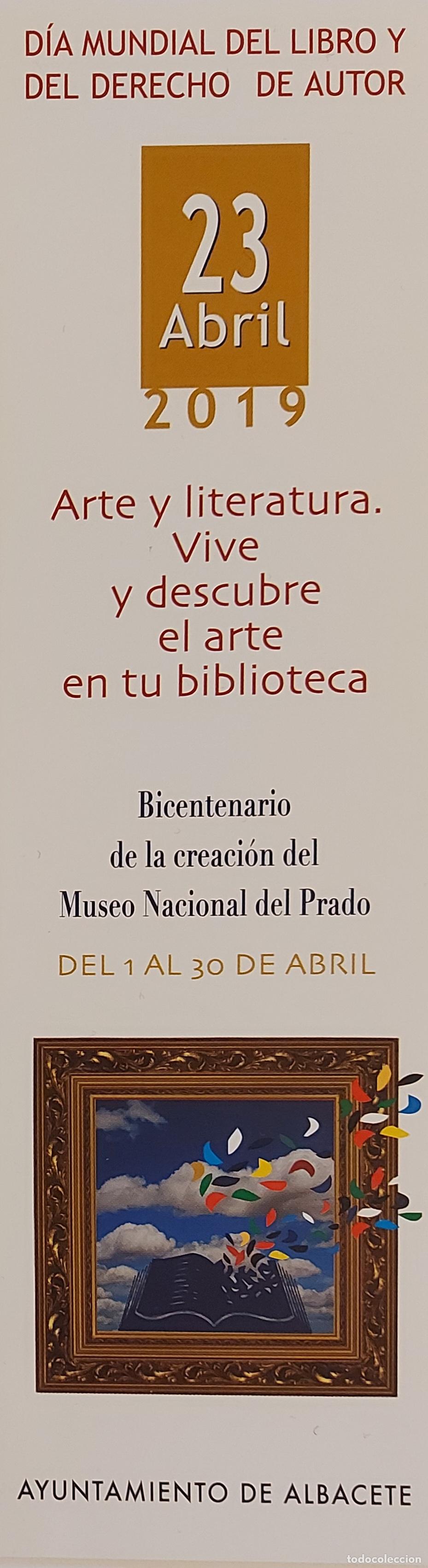 Coleccionismo Marcap&aacute;ginas: MARCAPAGINAS - 23 DE ABRIL DIA MUNDIAL DEL LIBRO - ALBACETE