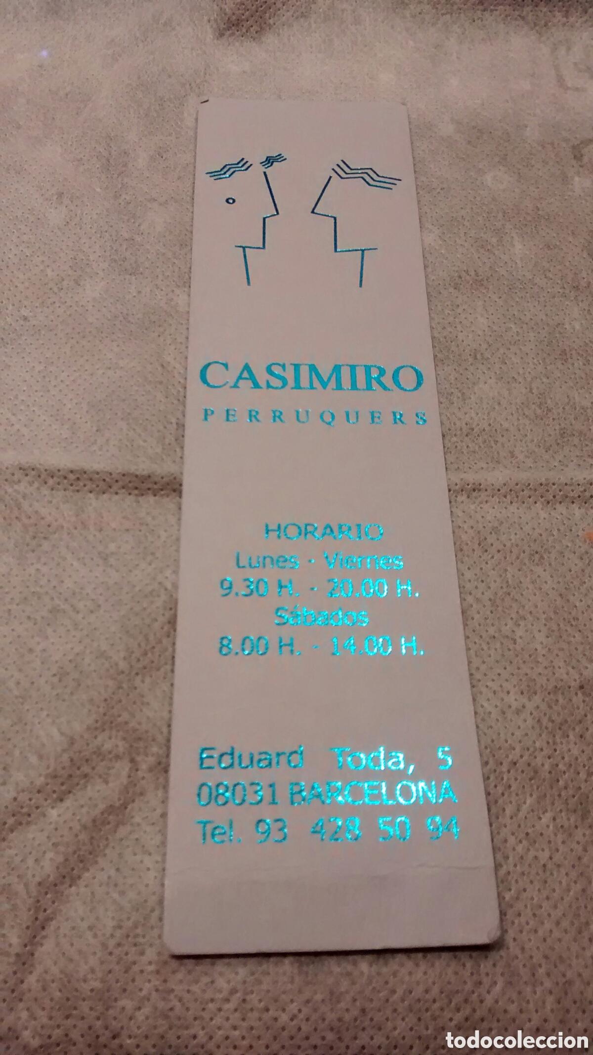 Sammeln von Lesezeichen: MARCAPAGINAS CASIMIRO PERRUQUERS