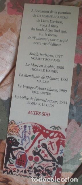 Coleccionismo marcap&aacute;ginas: marcap&aacute;ginas editorial Actes Sud - Foto 2