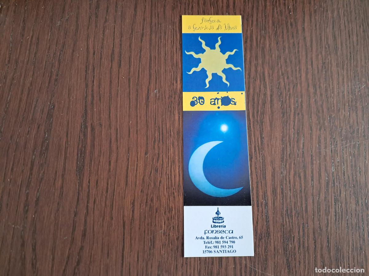 Collectables Bookmark: marcap&aacute;ginas, punto de libro, librer&iacute;a Fonseca, Santiago de Compostela.