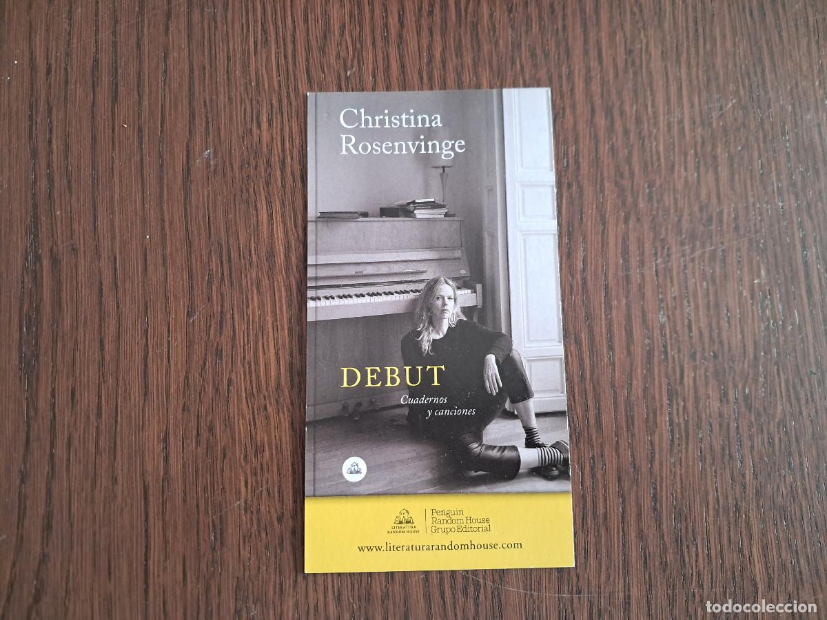 Collezionismo Segnalibri: marcap&aacute;ginas, punto de libro, debut, cuadernos y canciones, Christina Rosenvinge. Penguin