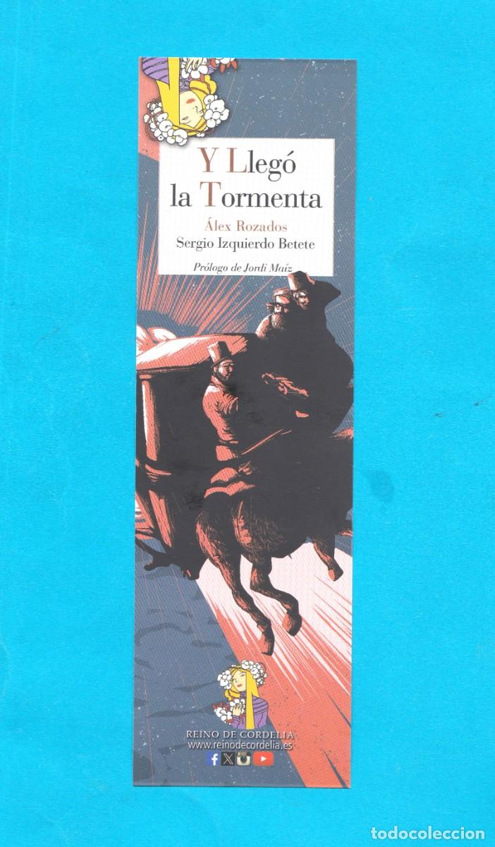 Sammeln von Lesezeichen: Marcapaginas editorial Reino de Cordelia y lleg&oacute; la tormenta