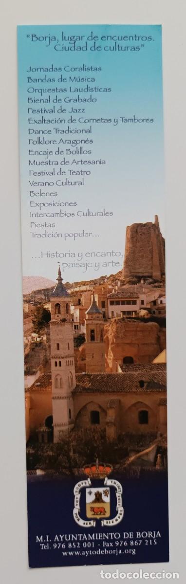 Coleccionismo marcap&aacute;ginas: Punto libro BORJA Lugar de encuentros - Foto 1