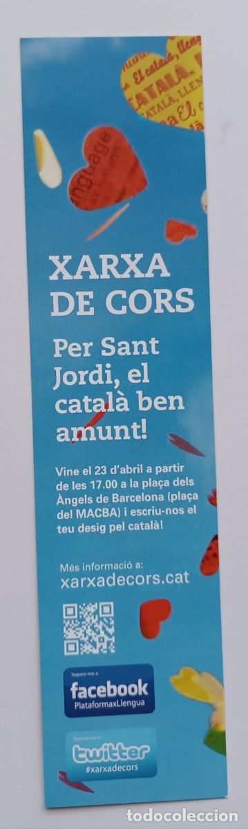 Coleccionismo marcap&aacute;ginas: marca p&aacute;ginas El catal&agrave;, llengua comuna - Foto 2