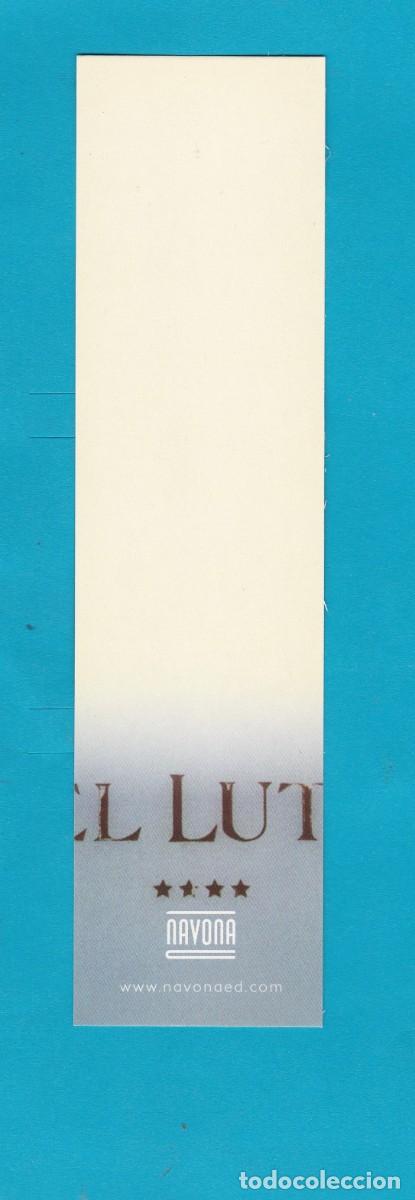 Sammeln von Lesezeichen: Marcapaginas editorial Navona el Lut