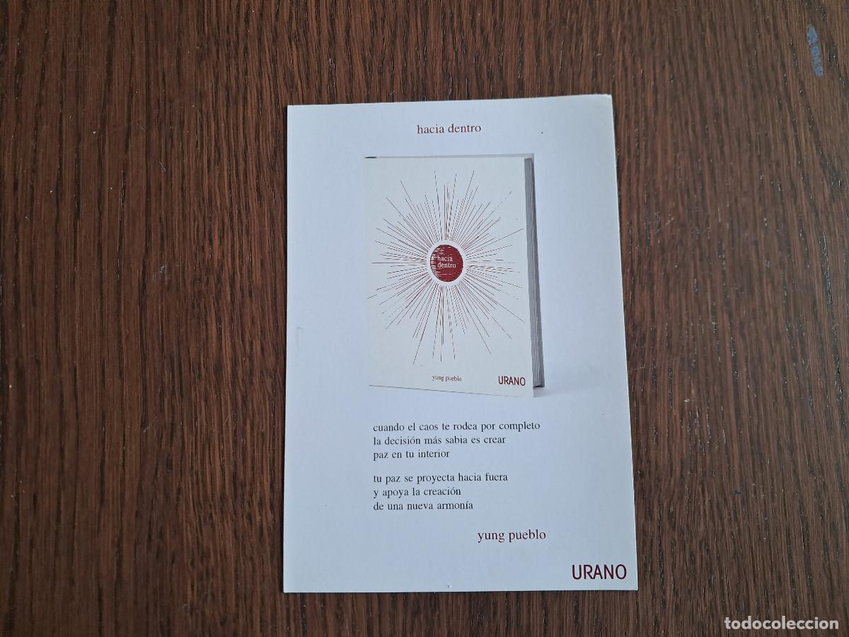 Collectables Bookmark: marcap&aacute;ginas, punto de libro, Hacia dentro, Yung Pueblo. Urano.