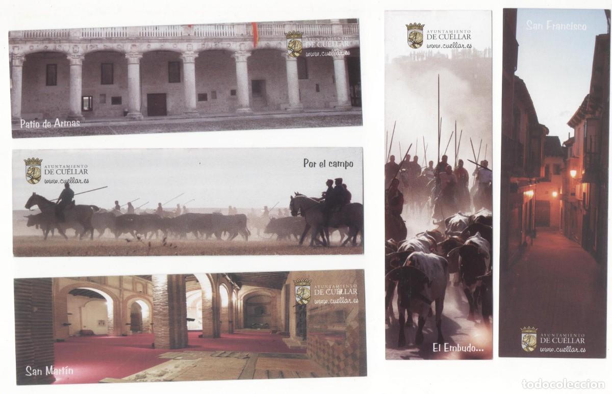Coleccionismo marcap&aacute;ginas: 10 MARCAP&Aacute;GINAS DE CUELLAR-SEGOVIA- - Foto 1