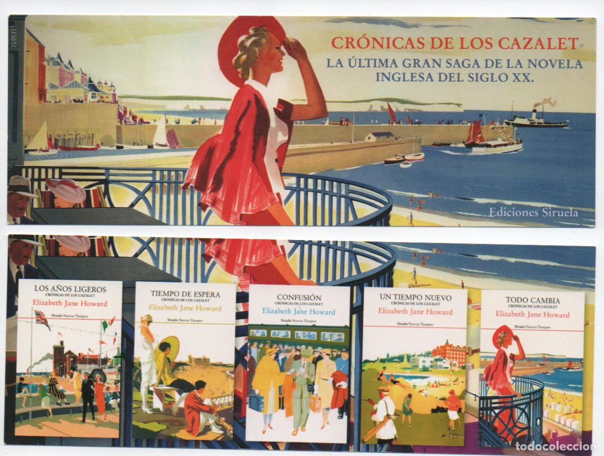 Collectionnisme Marque-pages: MARCAPAGINAS. CRONICAS DE LOS CAZALET. EDICIONES SIRUELA.
