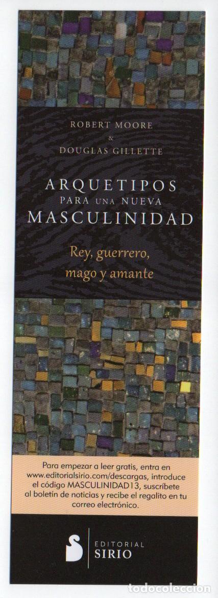 Collectionnisme Marque-pages: MARCAPAGINAS. ARQUETIPOS PARA UNA NUEVA MASCULINIDAD. EDITORIAL SIRIO.