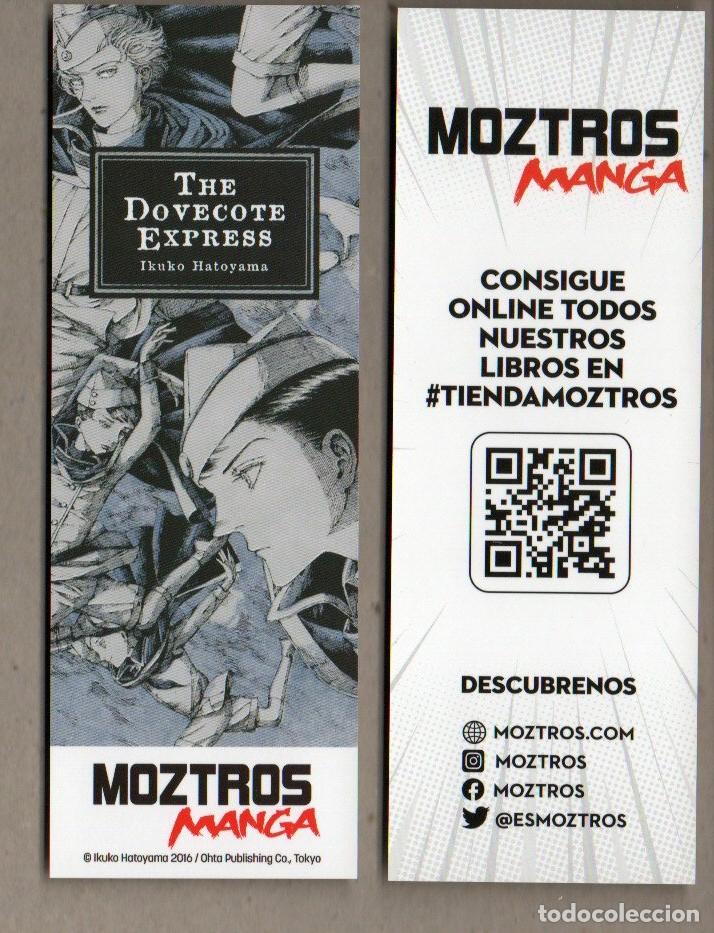 Sammeln von Lesezeichen: MARCAPAGINAS. THE DOVECOTE EXPRESS. MOZTROS MANGA 2016