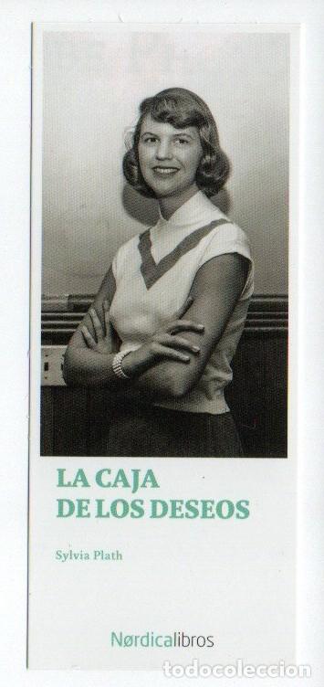 Collectables Bookmark: MARCAPAGINAS. LA CAJA DE LOS DESEOS. SYLVIA PLATH. NORDICA LIBROS.